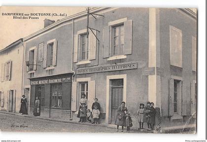 CPA 17 Dampierre sur Boutonne Hotel des Postes