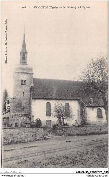 AGPP9-0768-90 - DANJOUTIN - l'église