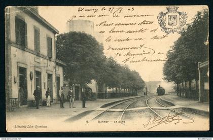 CPA - Carte Postale - France - Darney - La Gare - 1903 (CP21464OK)