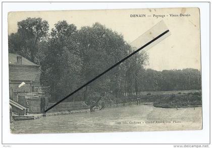 CPA -  Denain  -Paysage -  Vieux Denain