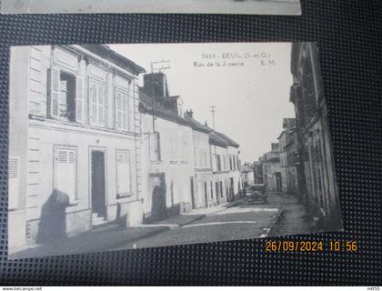 DEUIL LA BARRE RUE JUSSERIE