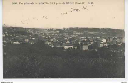 DEUIL LA BARRE - Vue générale de MONTMAGNY prise de DEUIL