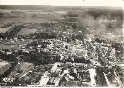 CPSM Dieuze vue aérienne