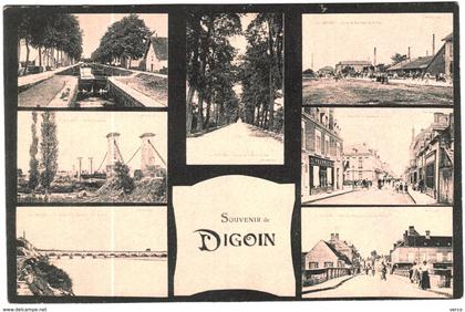 Carte Postale Ancienne de SOUVENIR DE DIGOIN