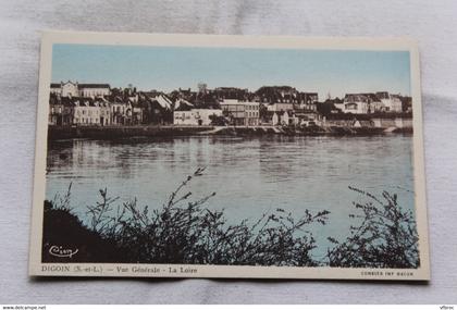 Digoin, vue générale, la Loire, Saône et Loire 71