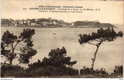 CPA Dinard-La-Vicomté - Les Bords de la Rance, au loin DINARD (111960)