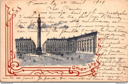 (17/10/24) 75-CPA PARIS - 1er ARRONDISSEMENT - PLACE VENDOME