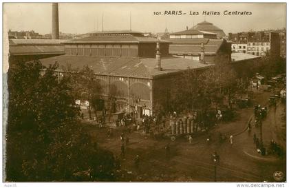 Dép 75 - Paris - Arrondissement 01 - Les Halles Centrales - 2 scans - état