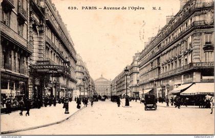 (08/01/25) 75-CPA PARIS - 1-2ème ARRONDISSEMENT - AVENUE DE L'OPERA