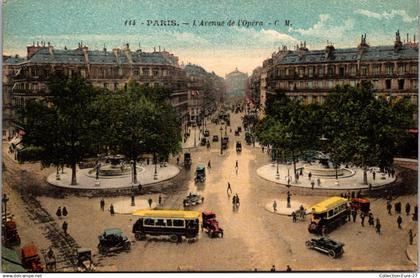 (08/01/25) 75-CPA PARIS - 1-2ème ARRONDISSEMENT - AVENUE DE L'OPERA