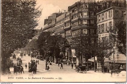 (28/11/24) 75-CPA PARIS - 2-9ème ARRONDISSEMENT - BOULEVARD POISSONNIERE