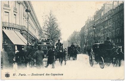 PARIS - IIème arrondissement - Boulevard des Capucines