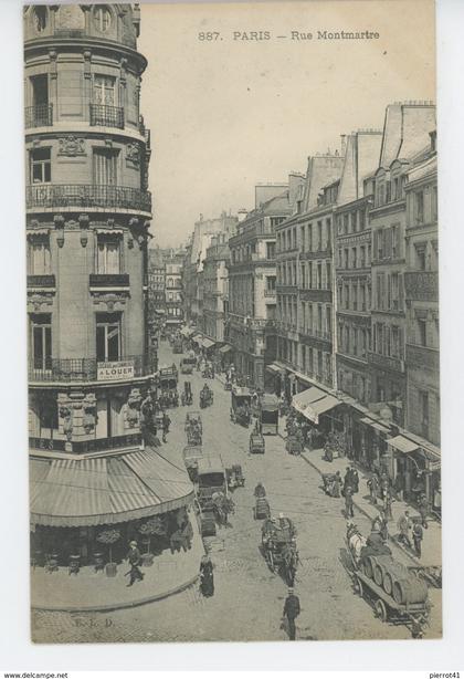 PARIS - IIème arrondissement - Rue Montmartre