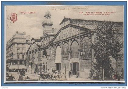 75 - PARIS - 03 Arr. -- Tout Paris N° 349 - Rue du temple