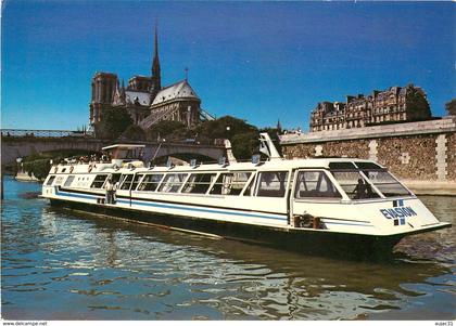 Dép 75 - Bateaux - Paris - Arrondissement 04 - Notre Dame de Paris - Evasion - Nautic Croisière - Boulogne Billancourt