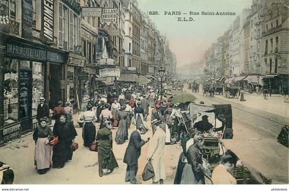 PARIS arrondissement 04   rue saint antoine