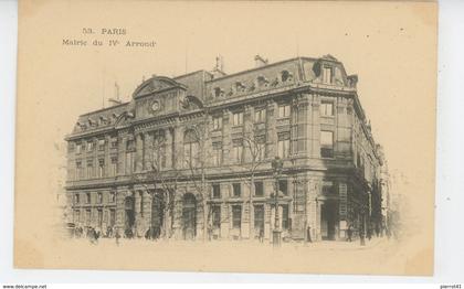 PARIS - IVème arrondissement -  Mairie