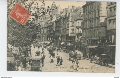 PARIS - IVème arrondissement - Rue de Rambuteau