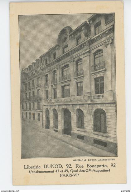 PARIS - VIème arrondissement - LIBRAIRIE DUNOD , 92 rue Bonaparte