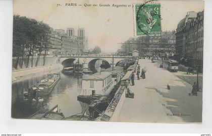 PARIS - VIème arrondissement - Quai des Grands Augustins