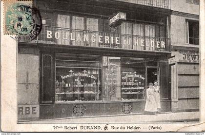 (09/10/24) 75-CPA PARIS - 9ème ARRONDISSEMENT - 6 RUE DU HELDER - MAISON ROBERT DURAND - BOULANGERIE DU HELDER