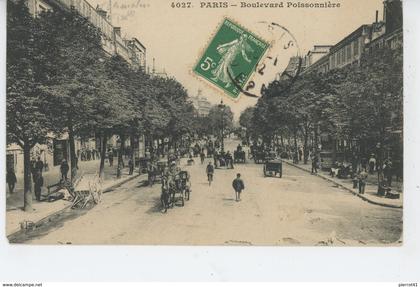 PARIS - IXème arrondissement - Boulevard Poissonnière