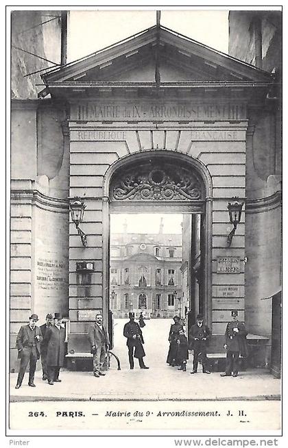 PARIS - Mairie du IXe arrondissement