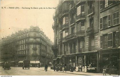 PARIS  10 eme arrondissement  faubourg St denis et rue Cail