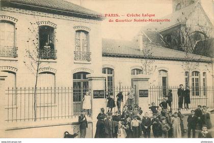 PARIS arrondissement 11  crèche Laique du quartier Saint marguerite