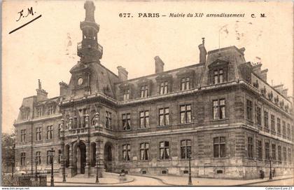 (11/12/24) 75-CPA PARIS - 12ème ARRONDISSEMENT - LA MAIRIE