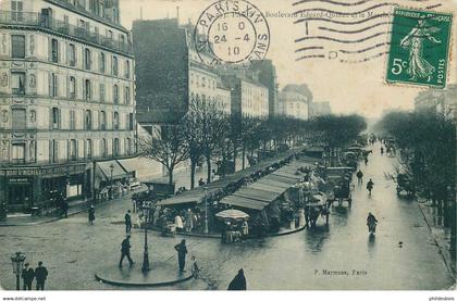 PARIS 14 arrondissement  boulevard Edgard quinet le marché