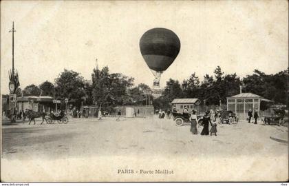 75 - PARIS - arrondissement 16 - porte Maillot - Ballon