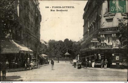 75 - PARIS - arrondissement 16 - rue Donizetti - dentiste