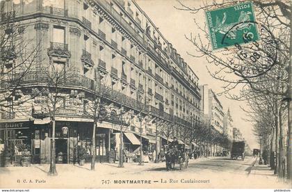 PARIS arrondissement 18  Montmartre rue Caulincourt