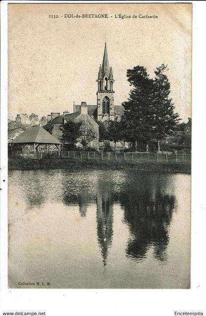 CPA- Carte Postale -France Dol de Bretagne L'église de Cafantin VM31741