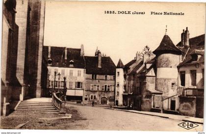 CPA DOLE -Place Nationale (263544)