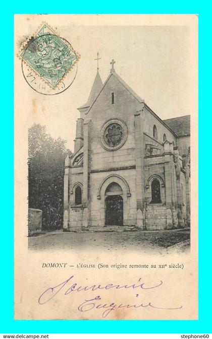 a898 / 611 95 - DOMONT Eglise