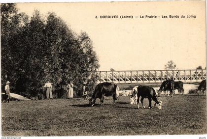 CPA DORDIVES-La Prairie-Les Bords du LOING (264945)