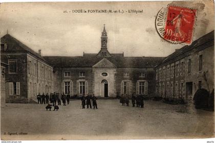 CPA DOUÉ la Fontaine - L'Hopital (207592)