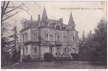 Doué-la-Fontaine - Château