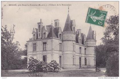 Meigné, près Doué-la-Fontaine - Château de la Bretaudière