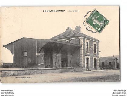 CPA 52 Doulaincourt la gare