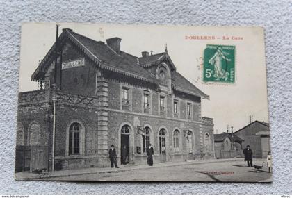 Doullens, la gare, Somme 80