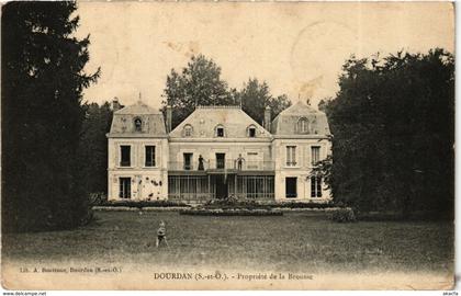 CPA Essonne Dourdan Propriété de la Brousse (983098)