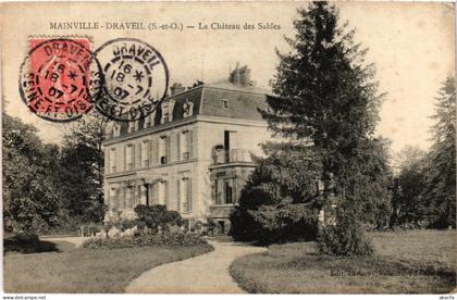 CPA DRAVEIL MAINVILLE-DRAVEIL - Le Chateau des Sables (1354396)