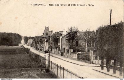 DRAVEIL ROUTE DE JUVISY ET VILLA DRAVEIL