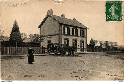 CPA AK DUCEY - La Gare (632829)