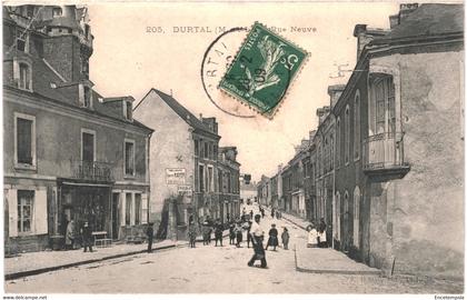 CPA Carte Postale France Durtal Rue Neuve  1909 VM56629