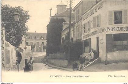 CPA Ecouen Rue Jean Bulland