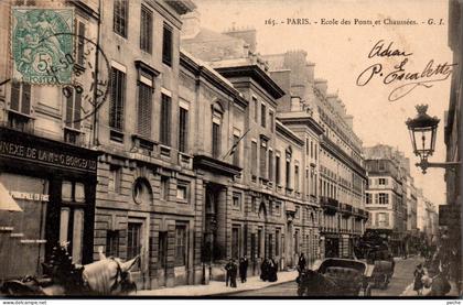 N°120672 -cpa Paris -écoles des Ponts et Chaussées-